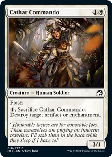 Cathar Commando (10) [Innistrad: Midnight Hunt]