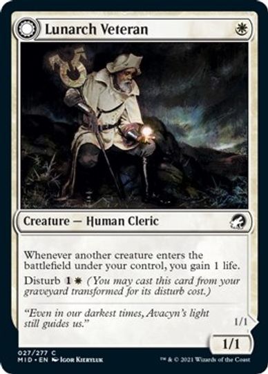 Lunarch Veteran (27) [Innistrad: Midnight Hunt]