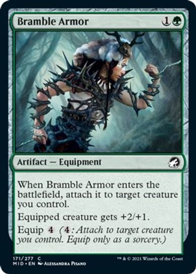 Bramble Armor (171) [Innistrad: Midnight Hunt]