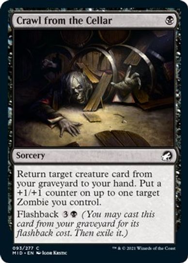 Crawl from the Cellar (93) [Innistrad: Midnight Hunt]
