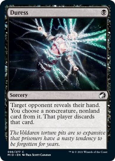 Duress (98) [Innistrad: Midnight Hunt]