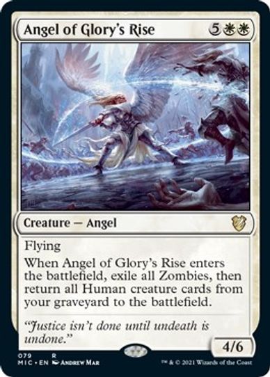 Angel of Glory's Rise (79) [Commander: Innistrad: Midnight Hunt]