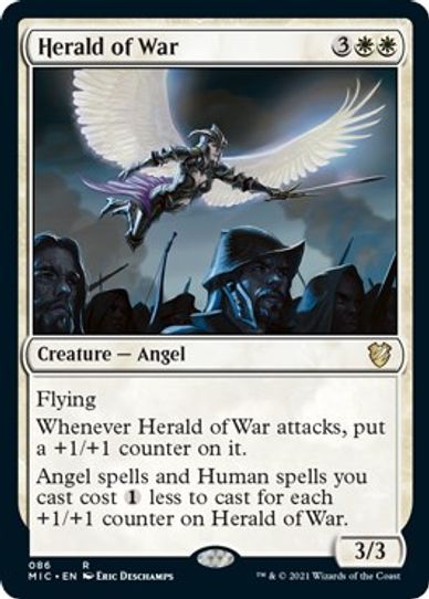 Herald of War (86) [Commander: Innistrad: Midnight Hunt]