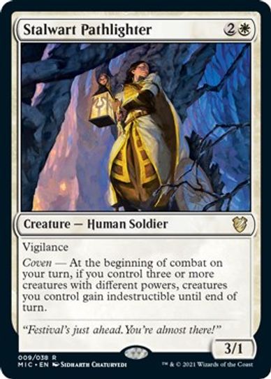 Stalwart Pathlighter (9) [Commander: Innistrad: Midnight Hunt]