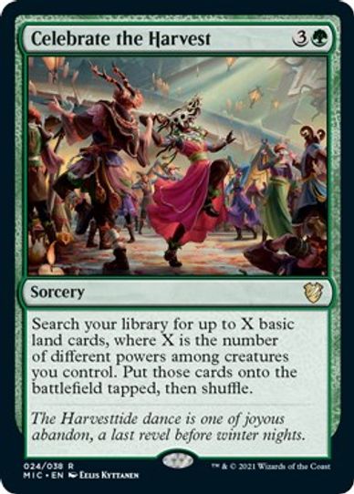 Celebrate the Harvest (24) [Commander: Innistrad: Midnight Hunt]