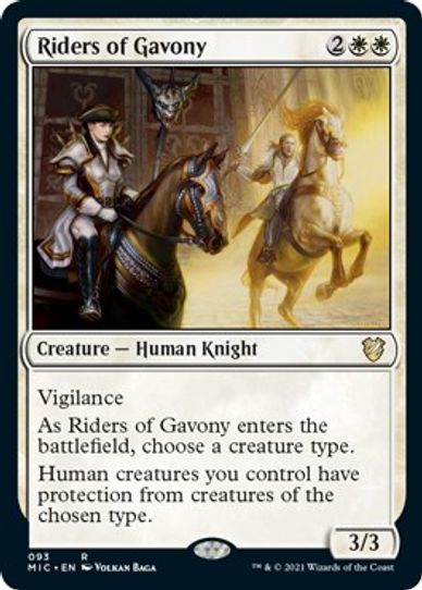 Riders of Gavony (93) [Commander: Innistrad: Midnight Hunt]