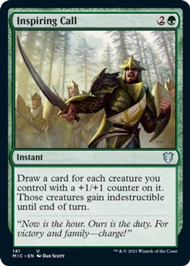 Inspiring Call (141) [Commander: Innistrad: Midnight Hunt]