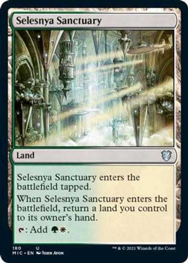 Selesnya Sanctuary (180) [Commander: Innistrad: Midnight Hunt]