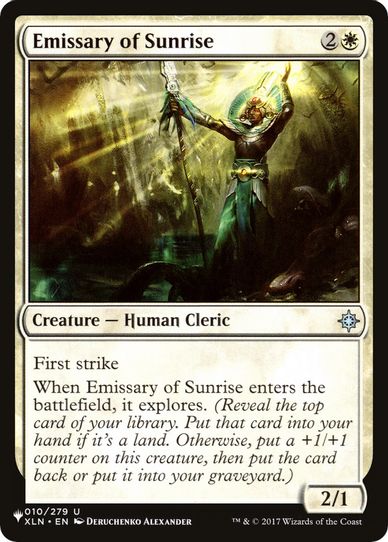 Emissary of Sunrise (10) [The List]