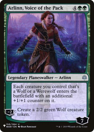Arlinn, Voice of the Pack (150) [The List]