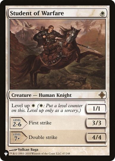 Student of Warfare (47) [The List]
