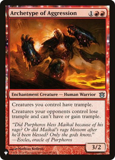 Archetype of Aggression (88) [The List]