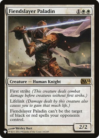 Fiendslayer Paladin (18) [The List]