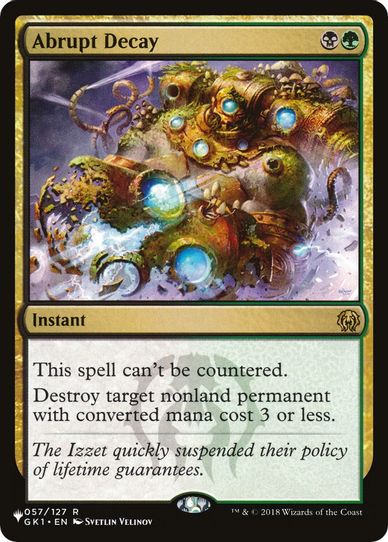 Abrupt Decay (57) [The List]