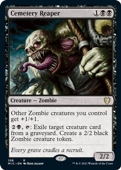Cemetery Reaper (108) [Commander: Innistrad: Midnight Hunt]
