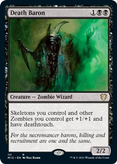 Death Baron (111) [Commander: Innistrad: Midnight Hunt]