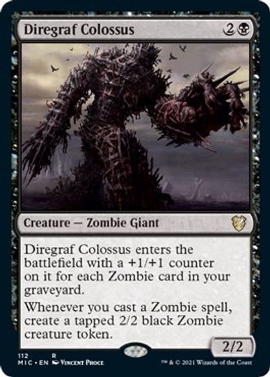 Diregraf Colossus (112) [Commander: Innistrad: Midnight Hunt]