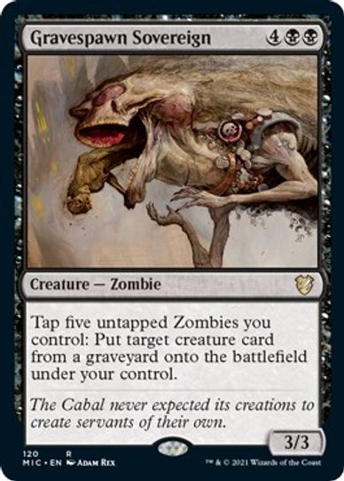 Gravespawn Sovereign (120) [Commander: Innistrad: Midnight Hunt]