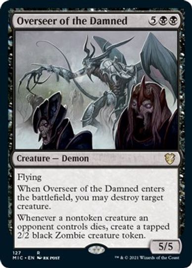 Overseer of the Damned (127) [Commander: Innistrad: Midnight Hunt]