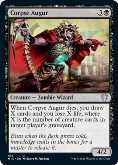 Corpse Augur (109) [Commander: Innistrad: Midnight Hunt]