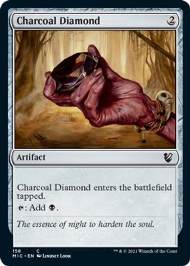 Charcoal Diamond (158) [Commander: Innistrad: Midnight Hunt]