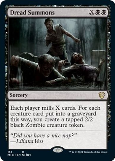 Dread Summons (113) [Commander: Innistrad: Midnight Hunt]