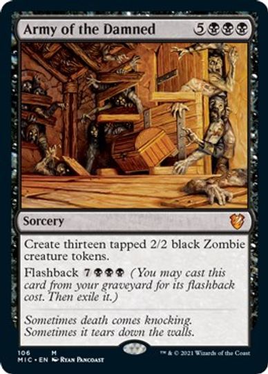 Army of the Damned (106) [Commander: Innistrad: Midnight Hunt]