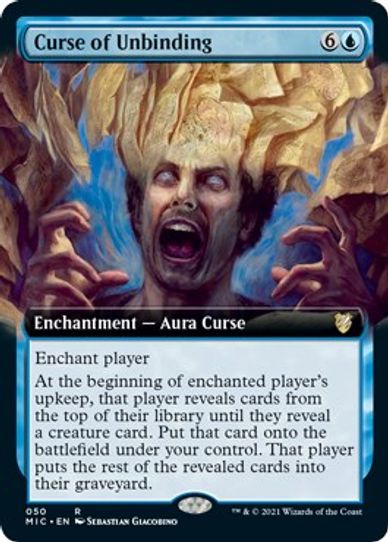 Curse of Unbinding (Extended Art) (50) [Commander: Innistrad: Midnight Hunt]