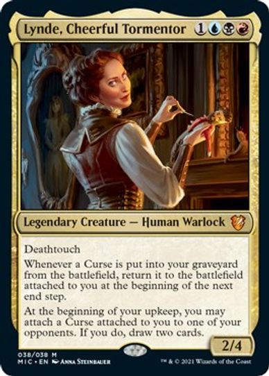 Lynde, Cheerful Tormentor (38) [Commander: Innistrad: Midnight Hunt]