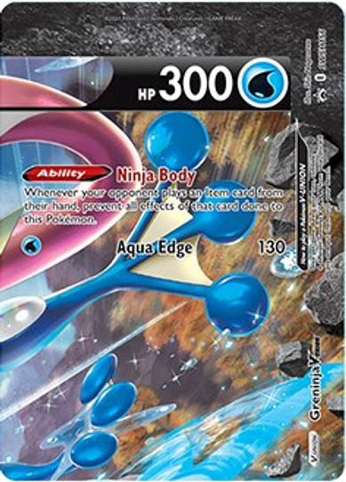 Greninja V UNION SWSH156 (SWSH156) [SWSH: Sword & Shield Promo Cards]