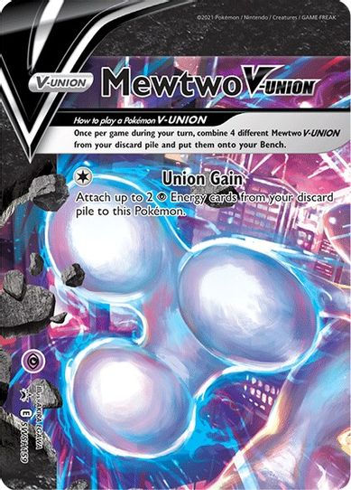 Mewtwo V UNION SWSH159 (SWSH159) [SWSH: Sword & Shield Promo Cards]