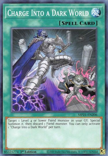 Charge Into a Dark World (MP21-EN206) [2021 Tin of Ancient Battles]