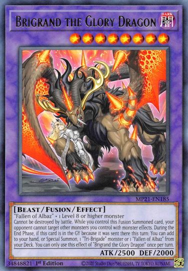 Brigrand the Glory Dragon (MP21-EN185) [2021 Tin of Ancient Battles]