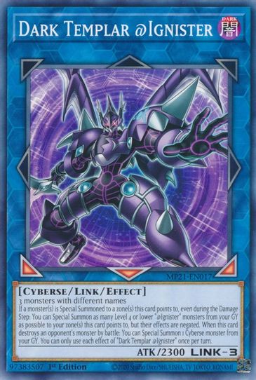 Dark Templar @Ignister (MP21-EN017) [2021 Tin of Ancient Battles]