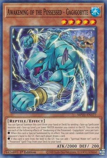 Awakening of the Possessed - Gagigobyte (MP21-EN177) [2021 Tin of Ancient Battles]