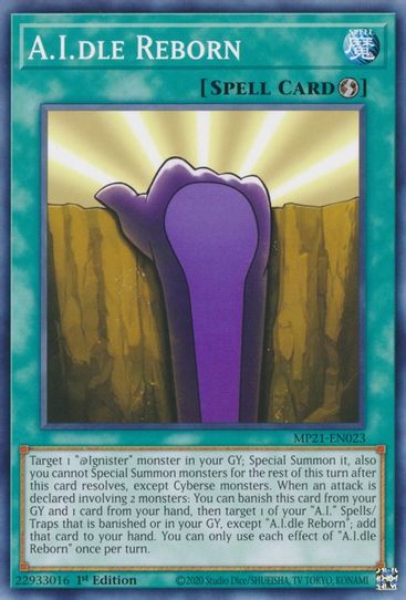 A.I.dle Reborn (MP21-EN023) [2021 Tin of Ancient Battles]