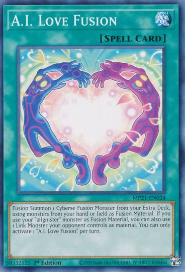A.I. Love Fusion (MP21-EN024) [2021 Tin of Ancient Battles]