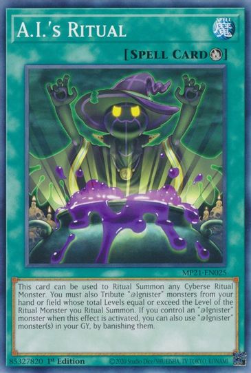 A.I.'s Ritual (MP21-EN025) [2021 Tin of Ancient Battles]