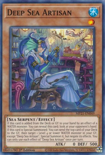 Deep Sea Artisan (MP21-EN049) [2021 Tin of Ancient Battles]