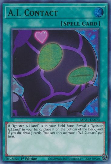 A.I. Contact (MP21-EN073) [2021 Tin of Ancient Battles]