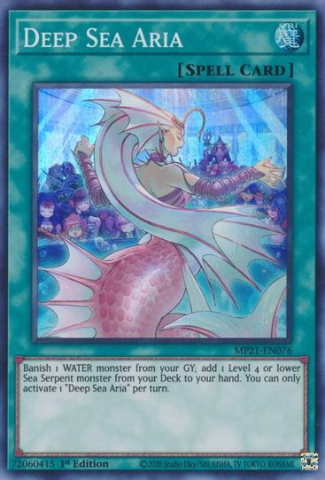 Deep Sea Aria (MP21-EN076) [2021 Tin of Ancient Battles]