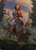 Arlinn, the Pack's Hope Art Card () (1) [Art Series: Innistrad: Midnight Hunt]