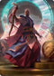Teferi, Who Slows the Sunset Art Card (10) [Art Series: Innistrad: Midnight Hunt]