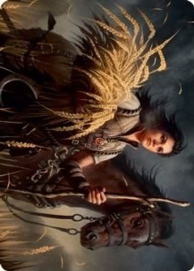 Ambitious Farmhand Art Card (11) [Art Series: Innistrad: Midnight Hunt]