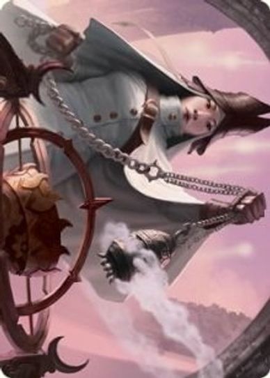 Celestus Sanctifier Art Card (16) [Art Series: Innistrad: Midnight Hunt]