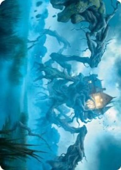 Creeping Inn Art Card (34) [Art Series: Innistrad: Midnight Hunt]