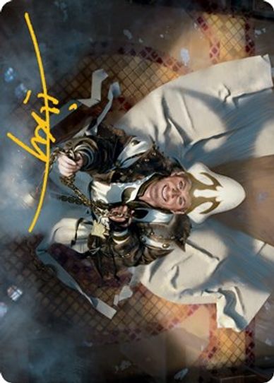 Jerren, Corrupted Bishop Art Card (Gold-Stamped Signature) (37) [Art Series: Innistrad: Midnight Hunt]