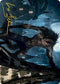 Stalking Predator Art Card (Gold-Stamped Signature) (40) [Art Series: Innistrad: Midnight Hunt]
