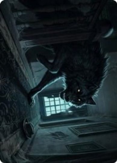 Primal Adversary Art Card (52) [Art Series: Innistrad: Midnight Hunt]