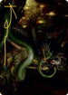 Saryth, the Viper's Fang Art Card (Gold-Stamped Signature) (53) [Art Series: Innistrad: Midnight Hunt]
